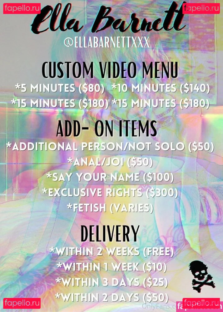 ellabarnett Onlyfans Photo Gallery 