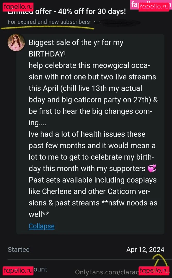 claracosmiafree Onlyfans Photo Gallery 