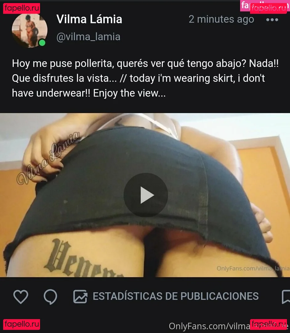 vilmalamiafree Onlyfans Photo Gallery 