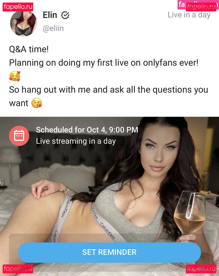 eliinfree Onlyfans Photo Gallery 