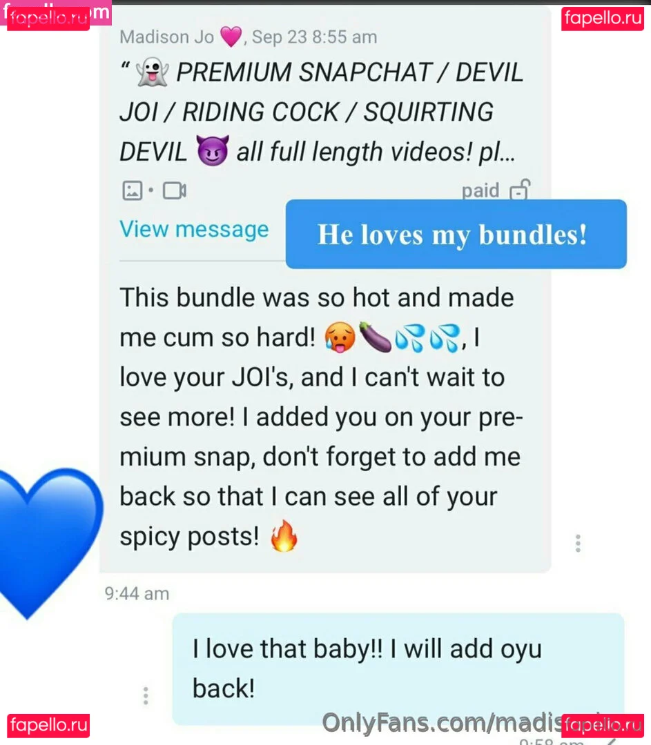 MadisonJoXo Onlyfans Photo Gallery 