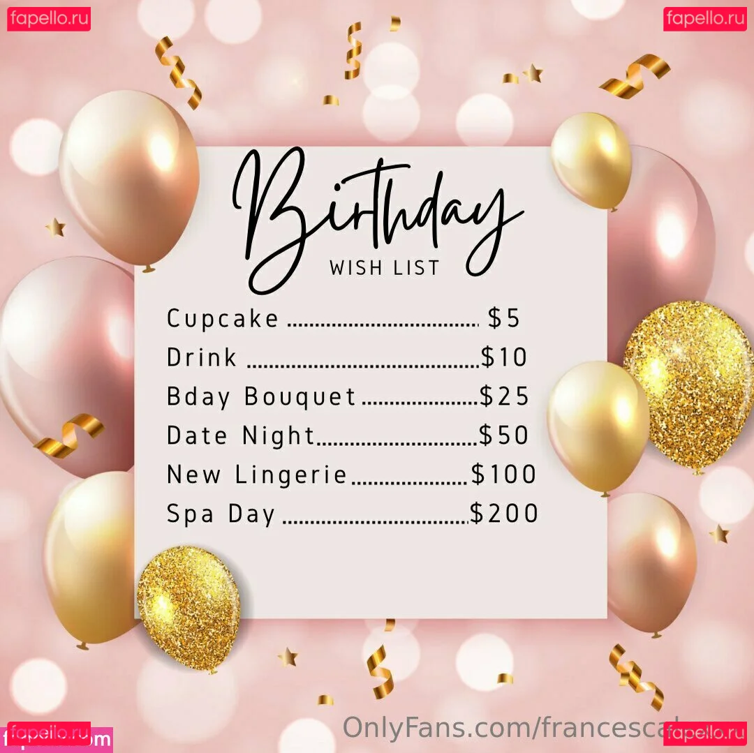 francescalexxx Onlyfans Photo Gallery 