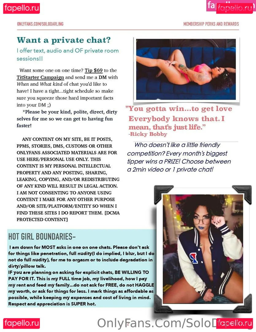 solodarling Onlyfans Photo Gallery 