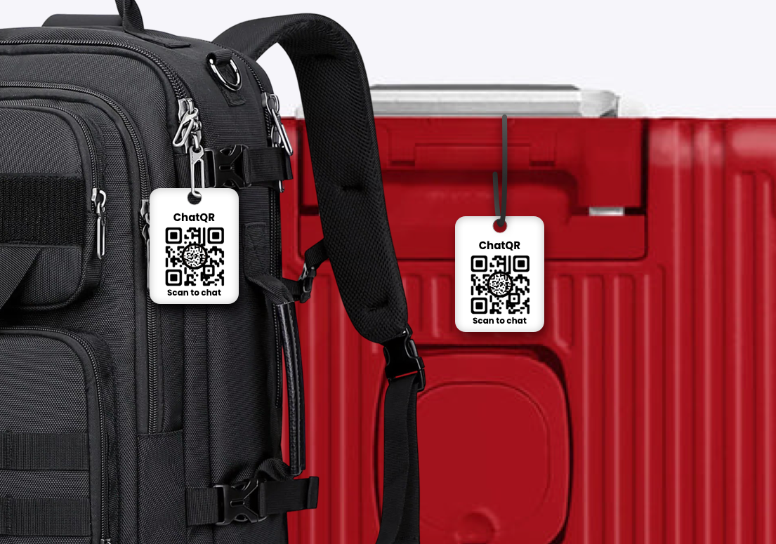 ChatQR Bag Tag