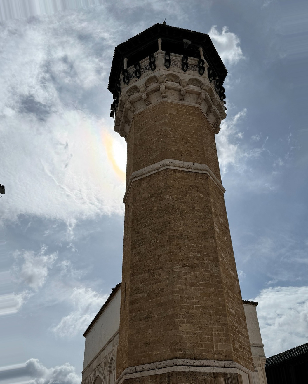 Tunisia Cruise Port - Historic Stone Minaret Tower Architecture - 05-16-2025 - Vertical 33.jpg