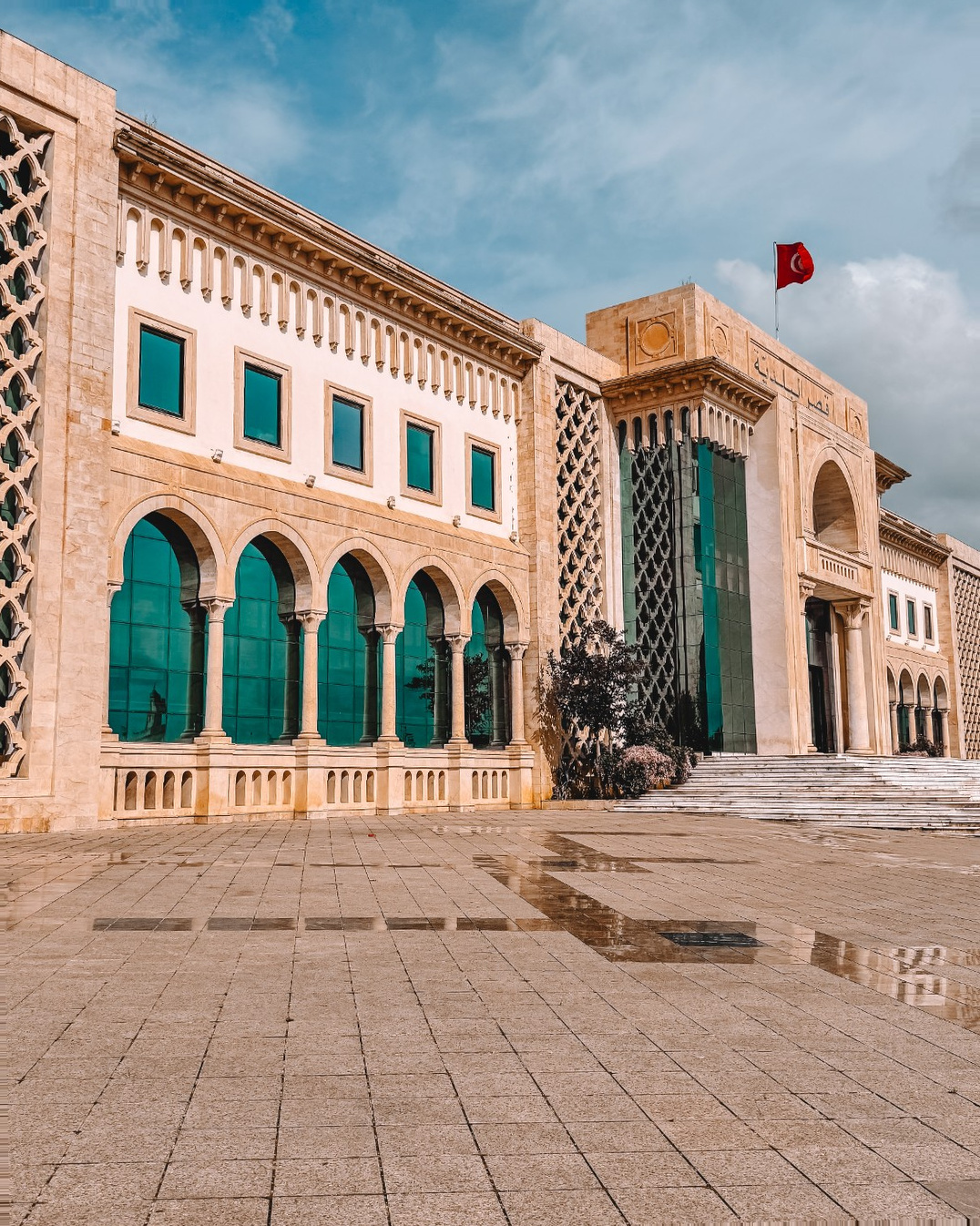 Tunisia Cruise Port - Modern Islamic Architecture Government Building - 05-16-2025 - Vertical 34.jpg