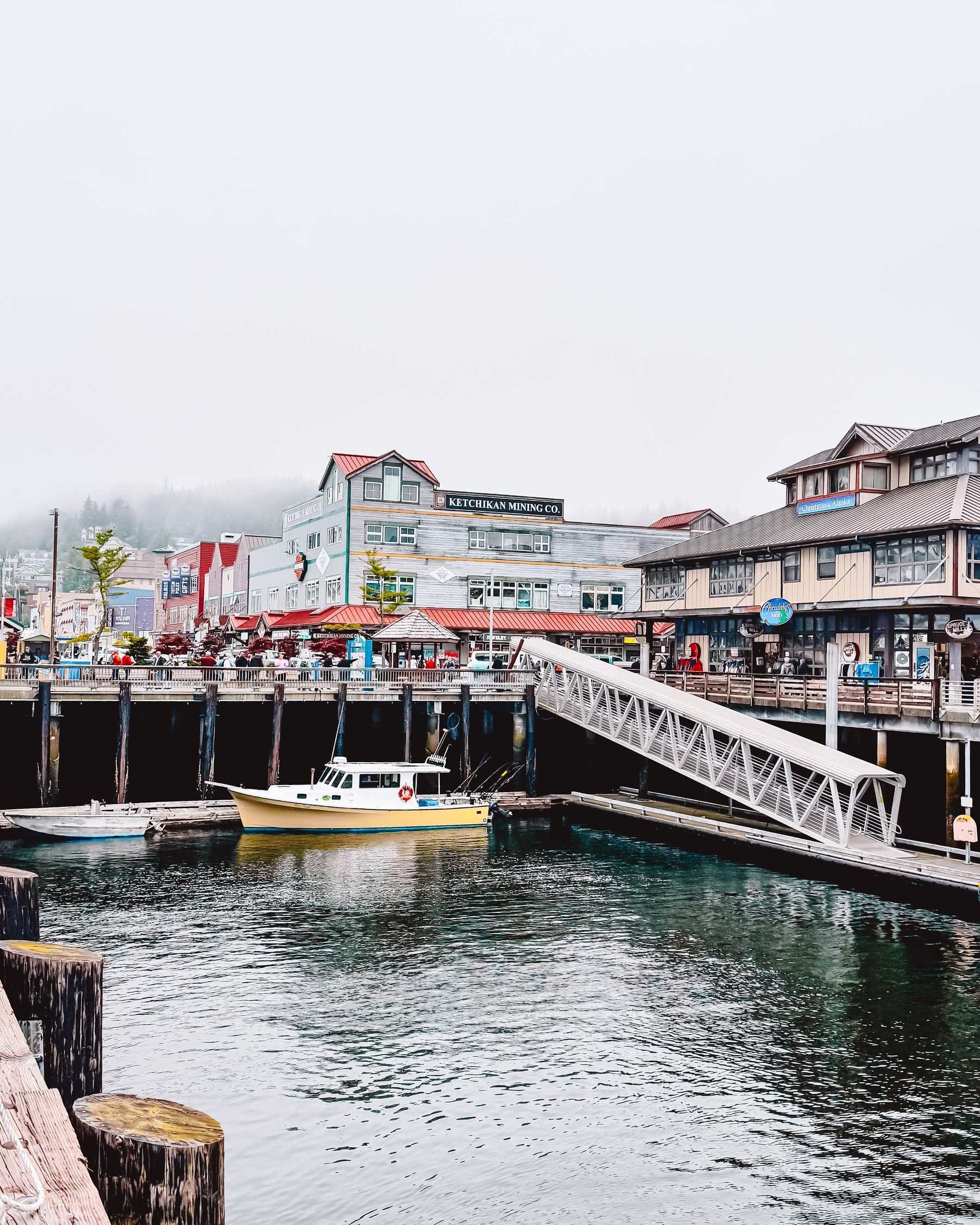 Alaska - Body Ketchikan Mining Company Wooden Boardwalk Fishing - 08-09-2025 - Vertical.jpg