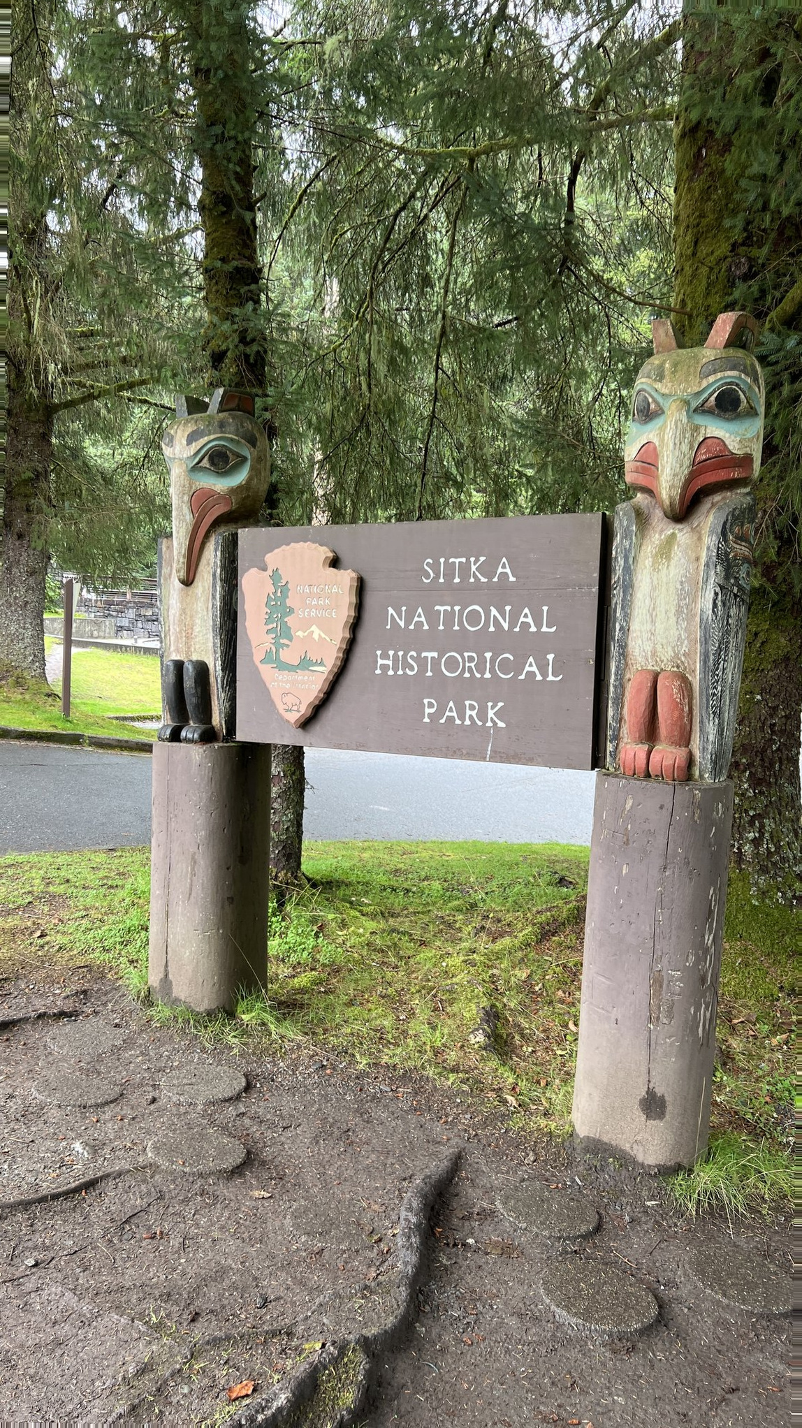 Sitka Cruise Port - National Historical Park Carved Totem - 09-08-2022 - Vertical.jpg