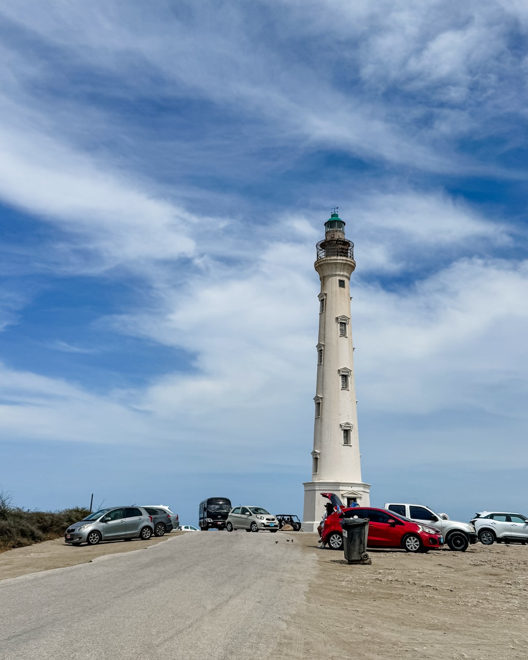 Aruba Cruise Port - California Lighthouse White Tower Parking Area - Vertical 56.jpg