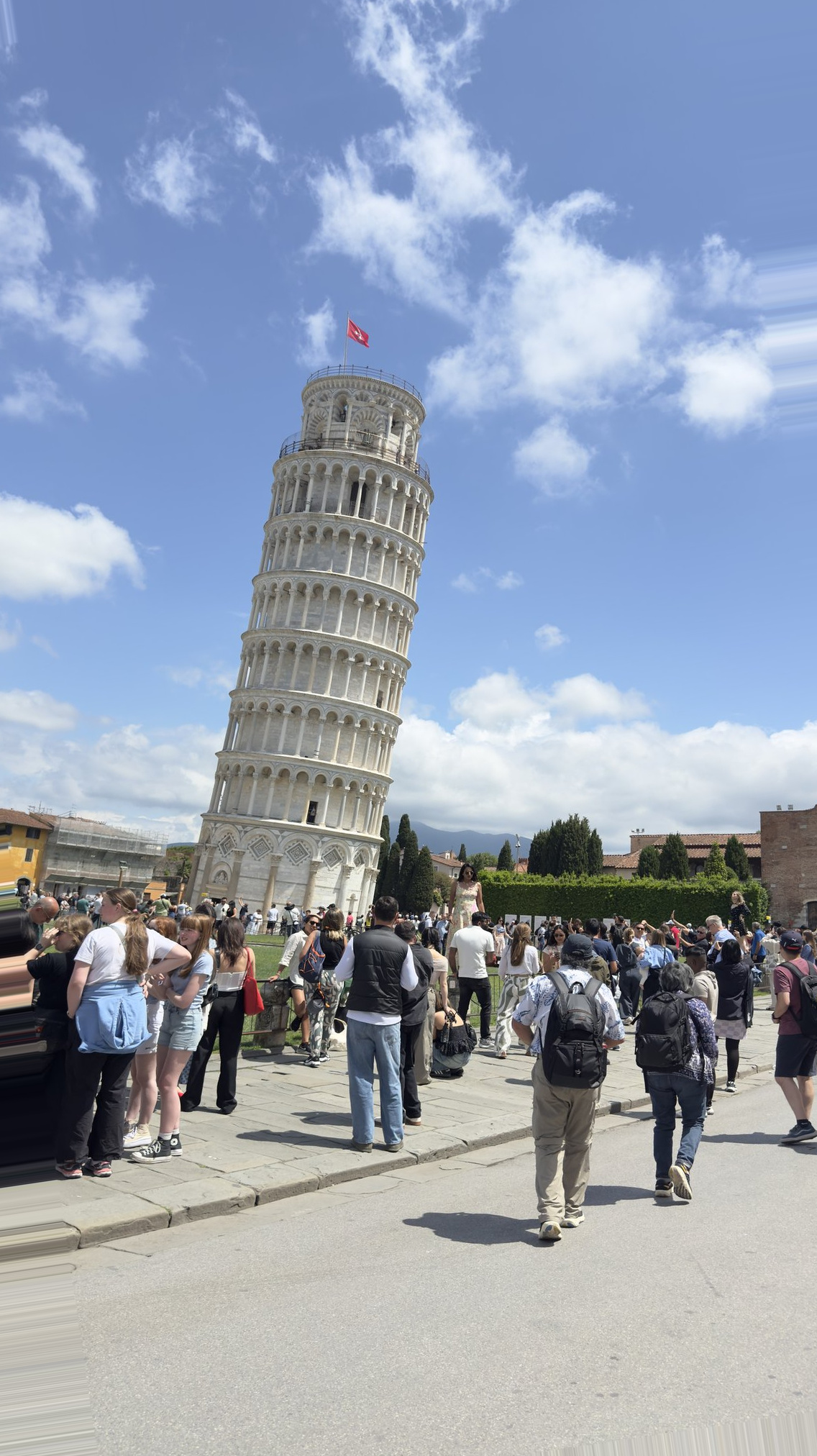 Livorno Cruise Port - Pisa Europe Iconic Leaning Tower Crowded Outdoor Plaza - 05-21-2025 - Vertical.jpg