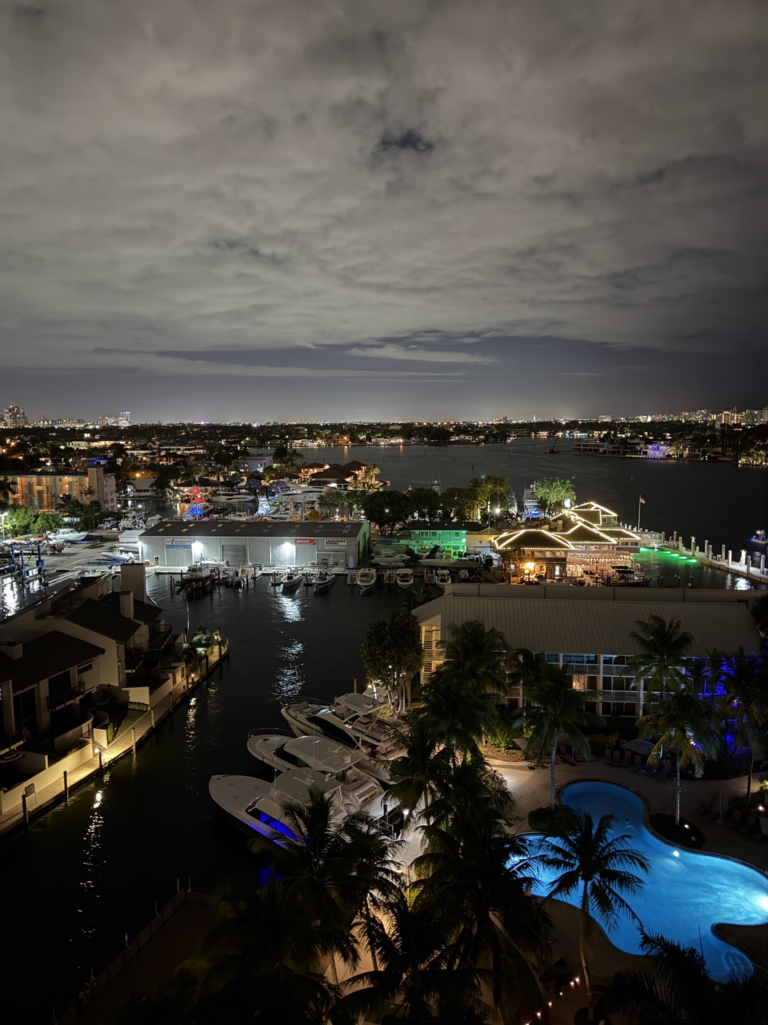 Fort Lauderdale Cruise Port - Everglades Florida Illuminated Beachfront Tropical Waterfront Luxury Villas - 10-11-2025 - Vertical.jpg