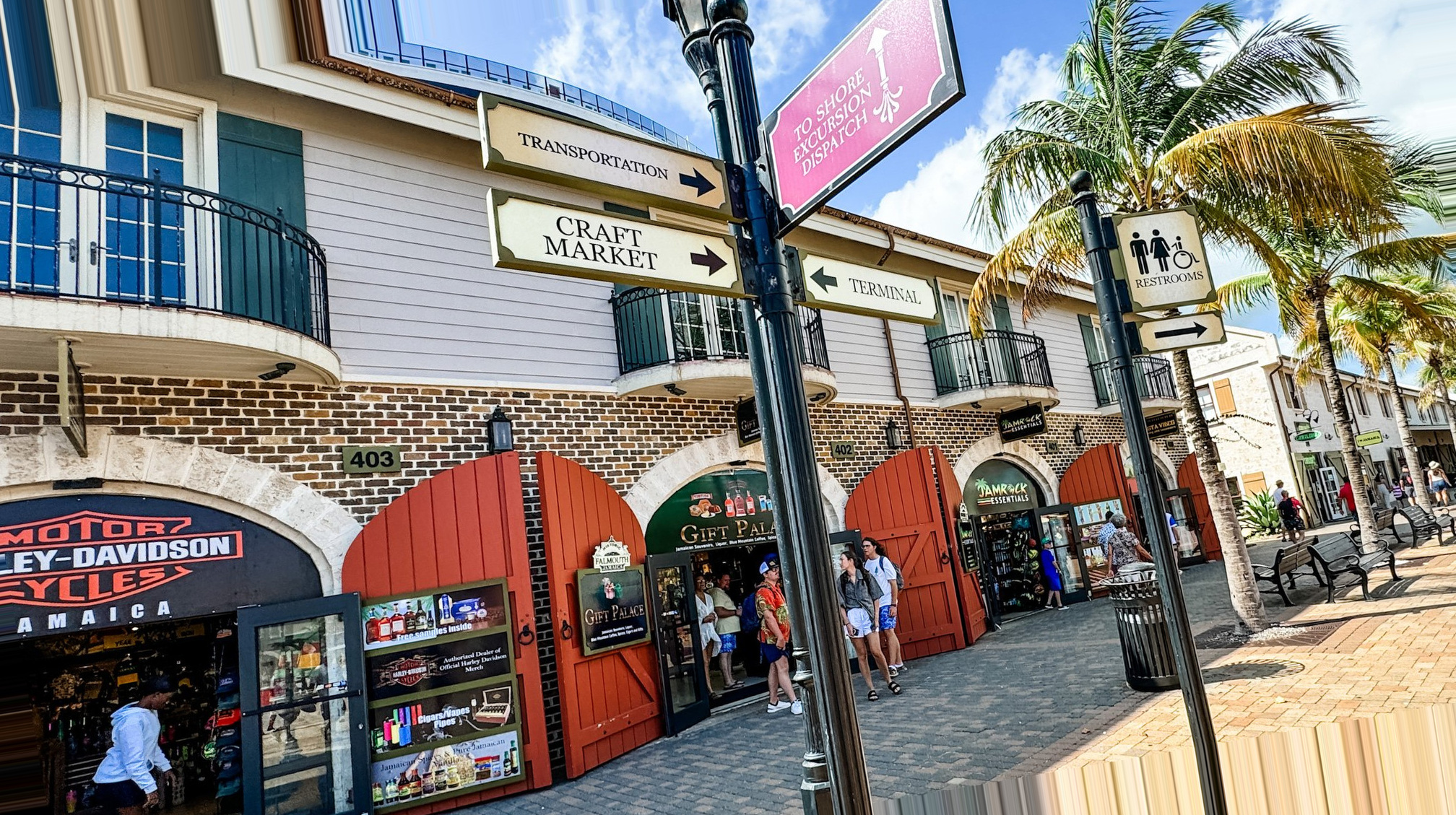 Falmouth Cruise Port - Jamaica Jamaica Craft Market Branded Venue Signage Palm - 07-01-2024 - Horizontal.jpg