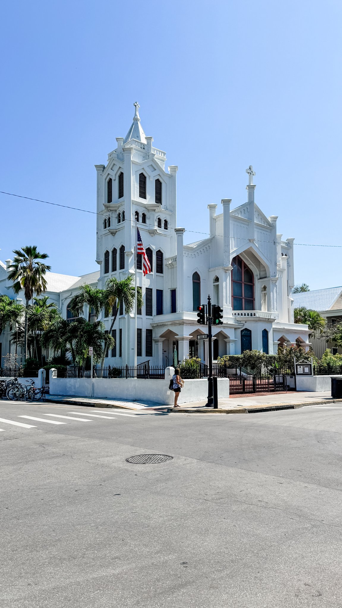 Key West Cruise Port - Historic Church Tower Ornate Facade - 03-01-2025 - Vertical.jpg