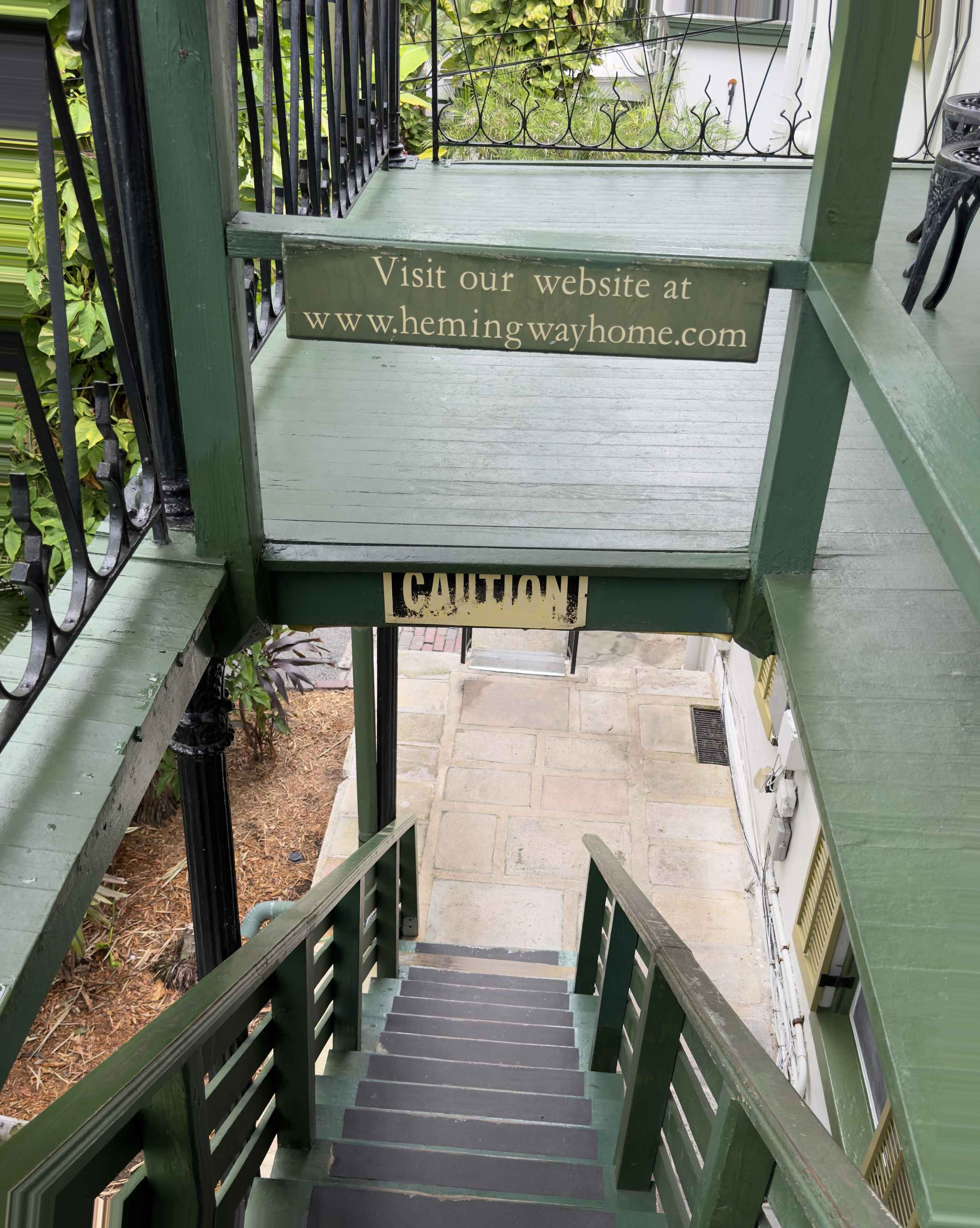 Key West Cruise Port - Stairs Leading Up to the Entrance of a House - Vertical.jpg