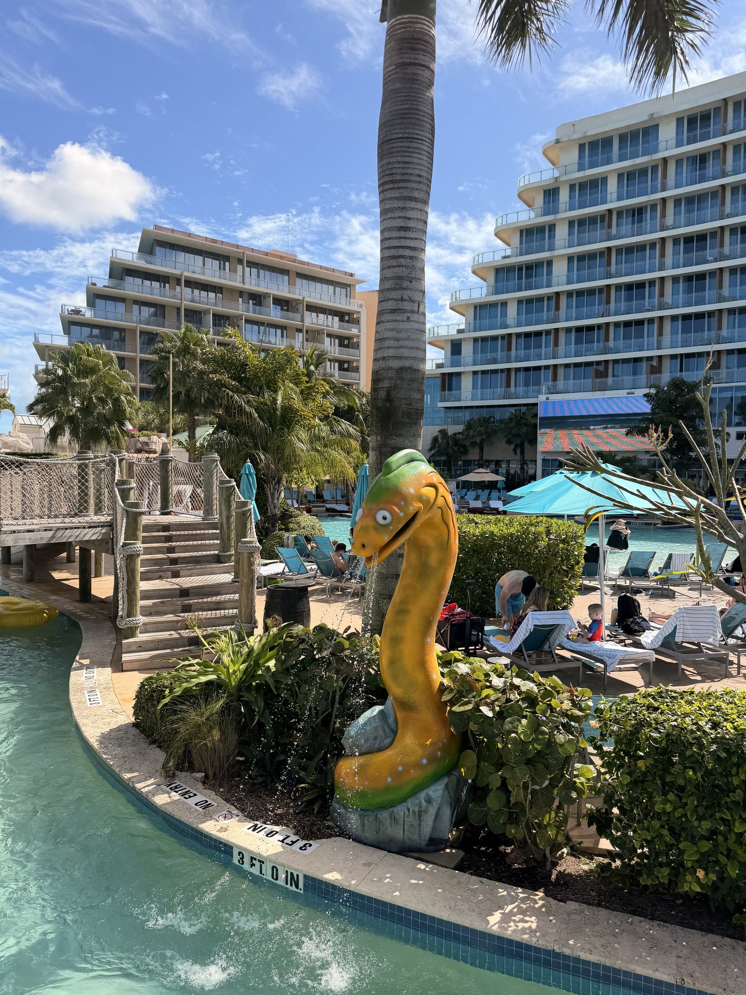 Nassau Cruise Port - Downtown Nassau - Colorful waterslide and palm trees - 02-05-2026 - landscape.jpg
