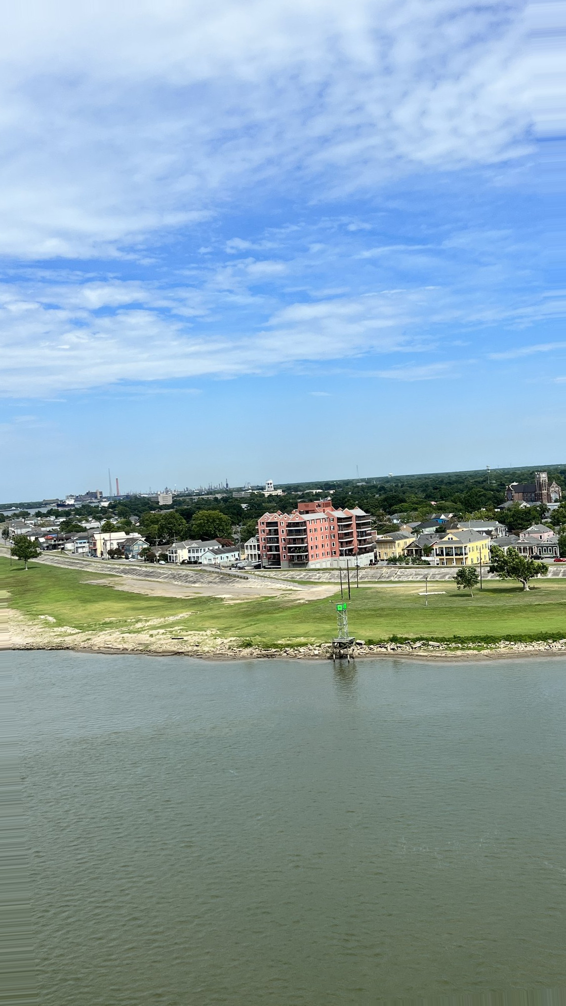 New Orleans Cruise Port - Colorful Residential Waterfront District Cityscape - 06-26-2023 - Vertical.jpg