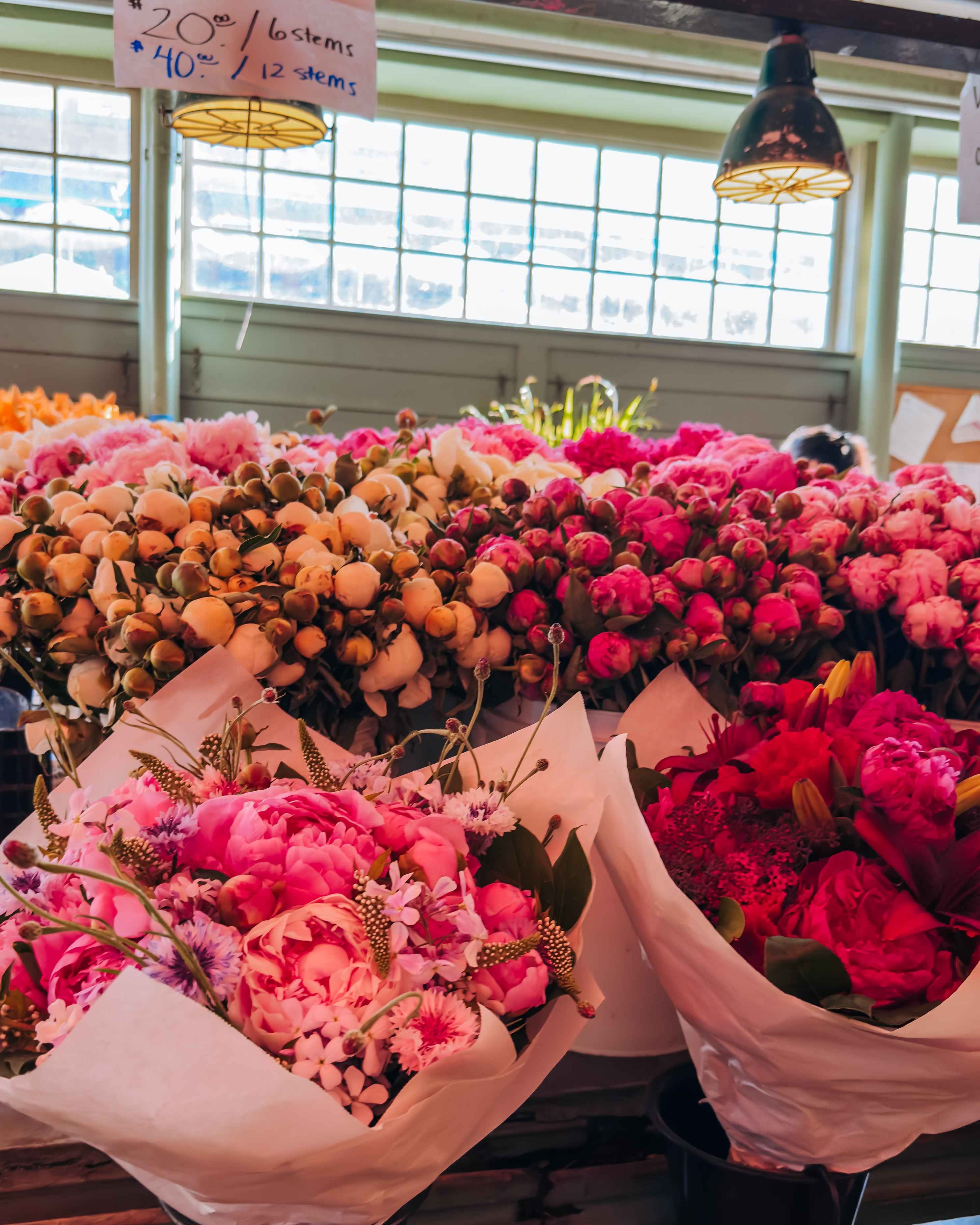 Seattle Cruise Port - A Bunch of Flowers on a Wooden Table - Vertical.jpg