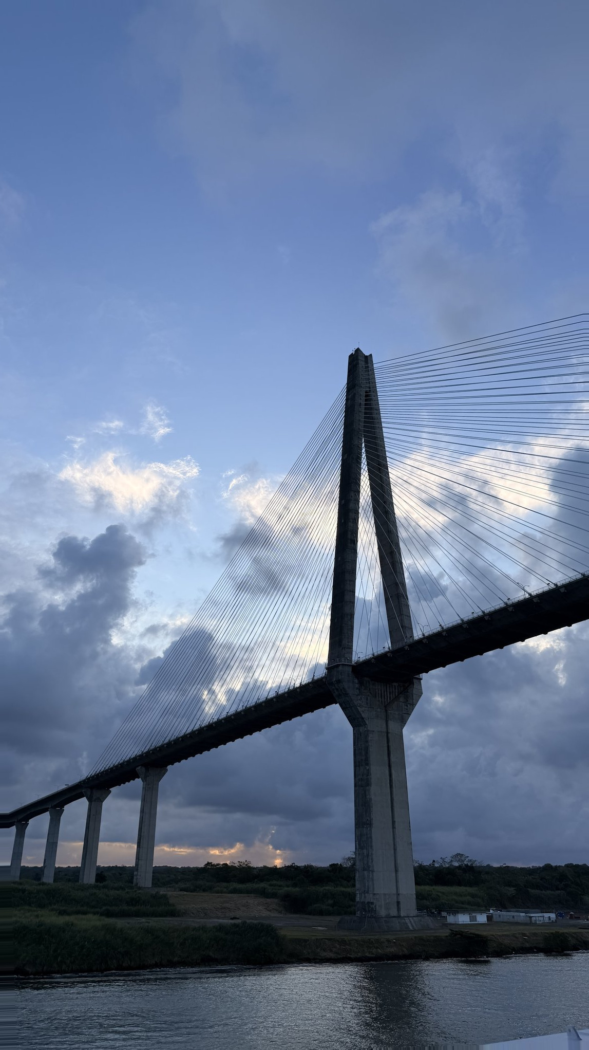 Colon Panama Cruise Port - Bridge Over Stormy Panama Canal - 01-04-2026 - Vertical.jpg