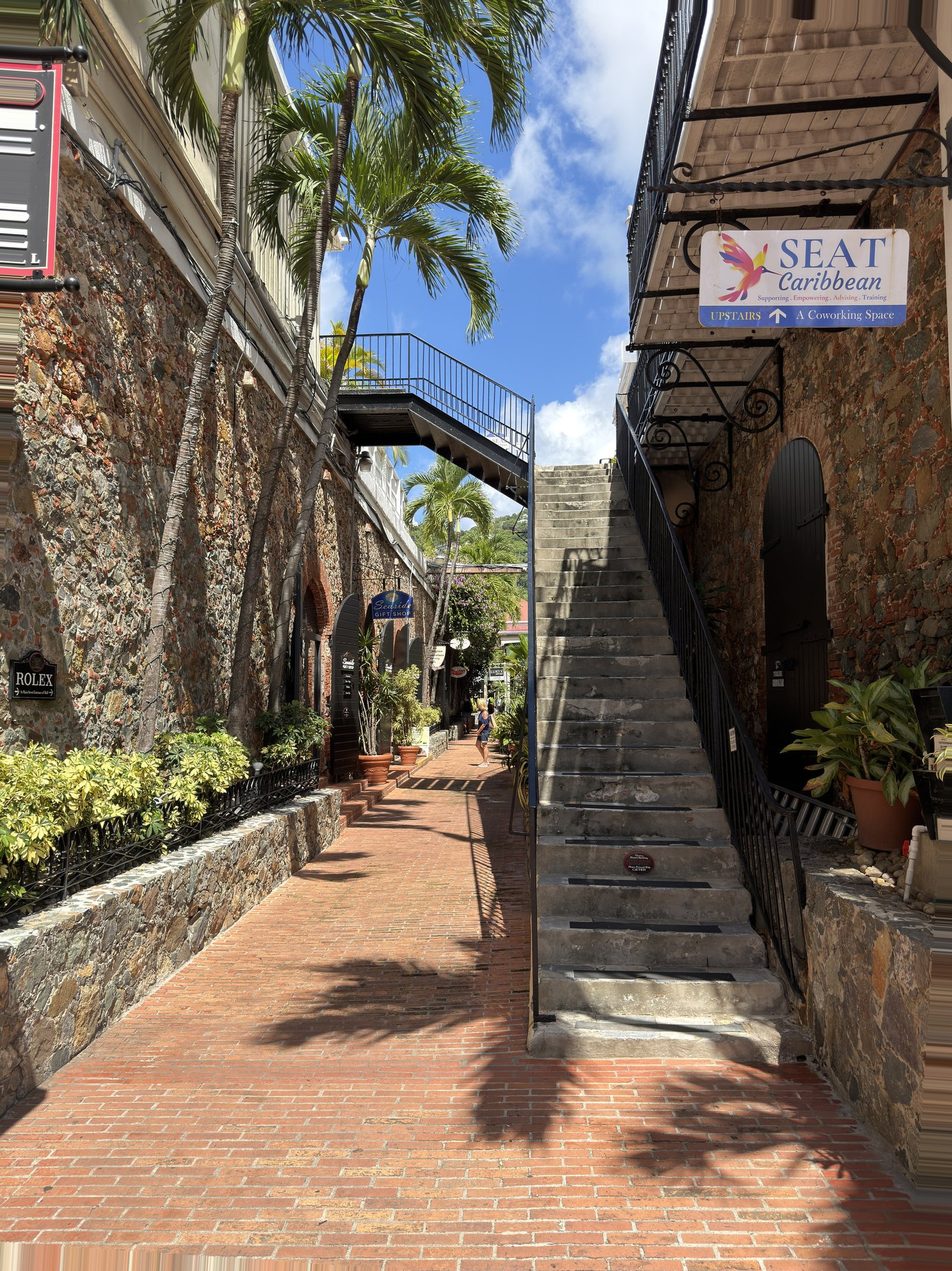 St Thomas USVI Cruise Port - Ah Riise Mall Directory Sign - 10-26-2025 - Vertical 67.jpg
