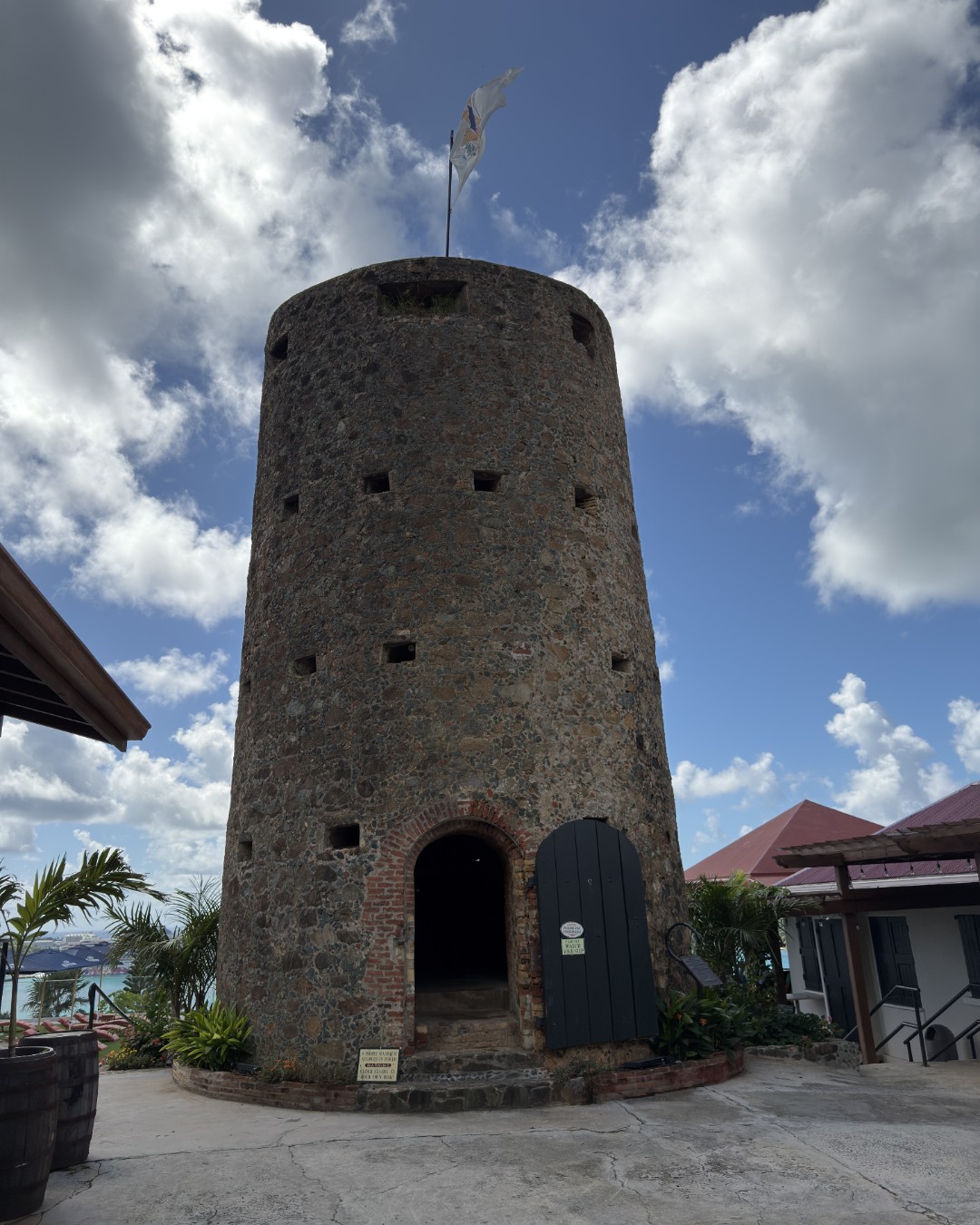 St Thomas USVI Cruise Port - Blackbeards Castle Historic Stone Tower - Vertical 35.jpg