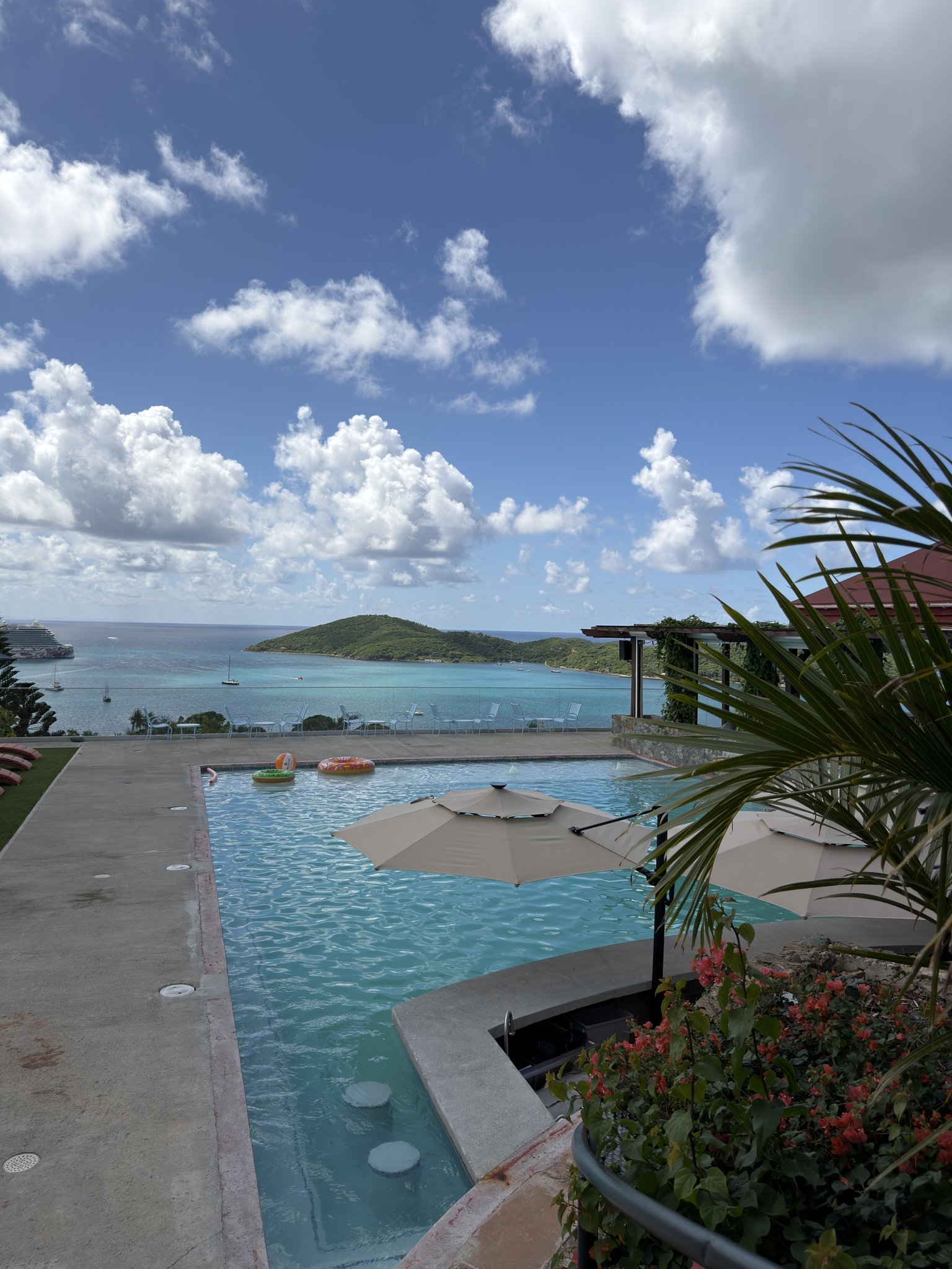 St Thomas USVI Cruise Port - Resort Pool Deck Ocean Overlook Terrace - 10-26-2025 - Vertical 49.jpg