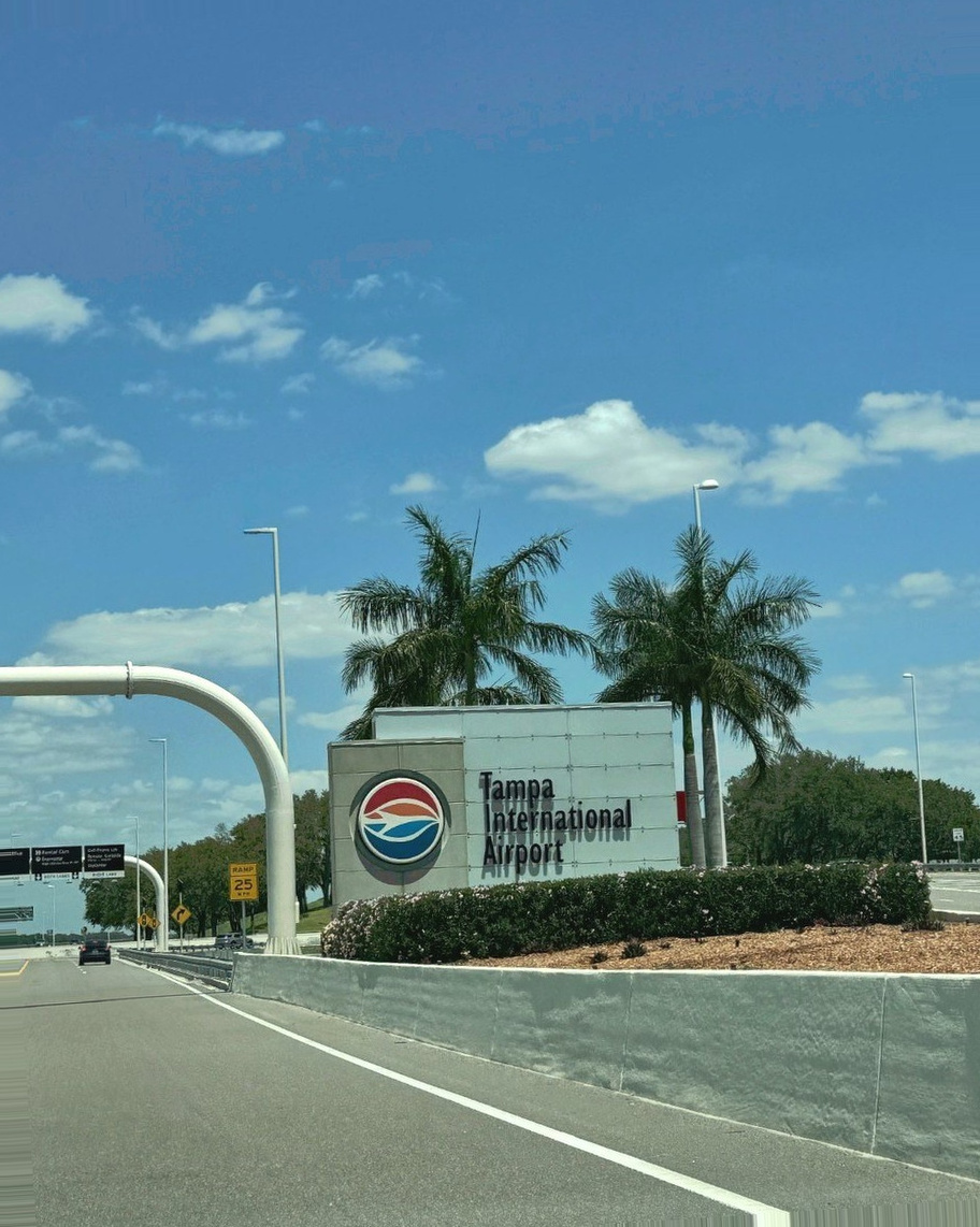 Tampa Cruise Port - A Sign on the Side of a Road - Vertical.jpg