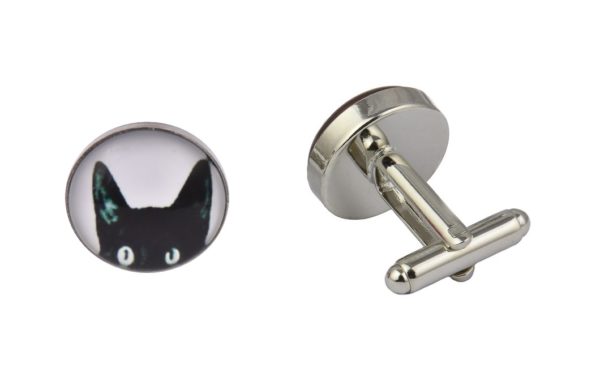 Black Cat Cufflinks Black Cat Cufflinks