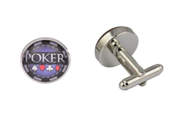 Poker Chip Cufflinks