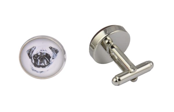 Pug Dog Cufflinks Pug Dog Cufflinks