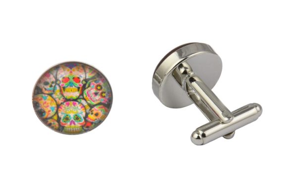 Skull Collage Cufflinks