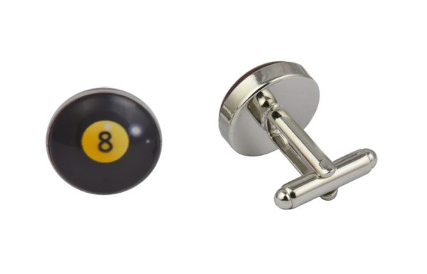 8 Ball Cufflinks