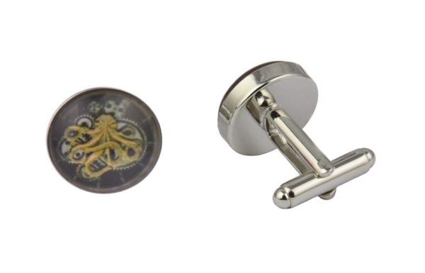 Steampunk Octopus Cufflinks Steampunk Octopus Cufflinks