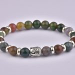 Natural Stone Buddha Bracelet