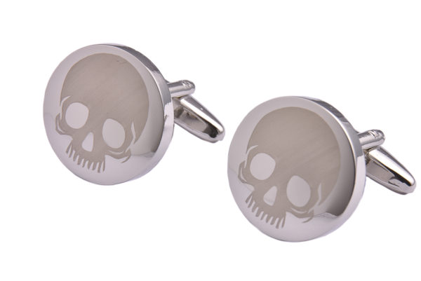 Silver Skull Cufflinks