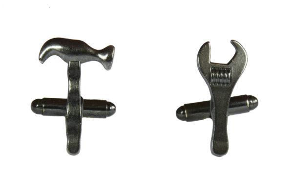 Hammer and Spanner Tools Cufflinks Hammer and Spanner Tools Cufflinks