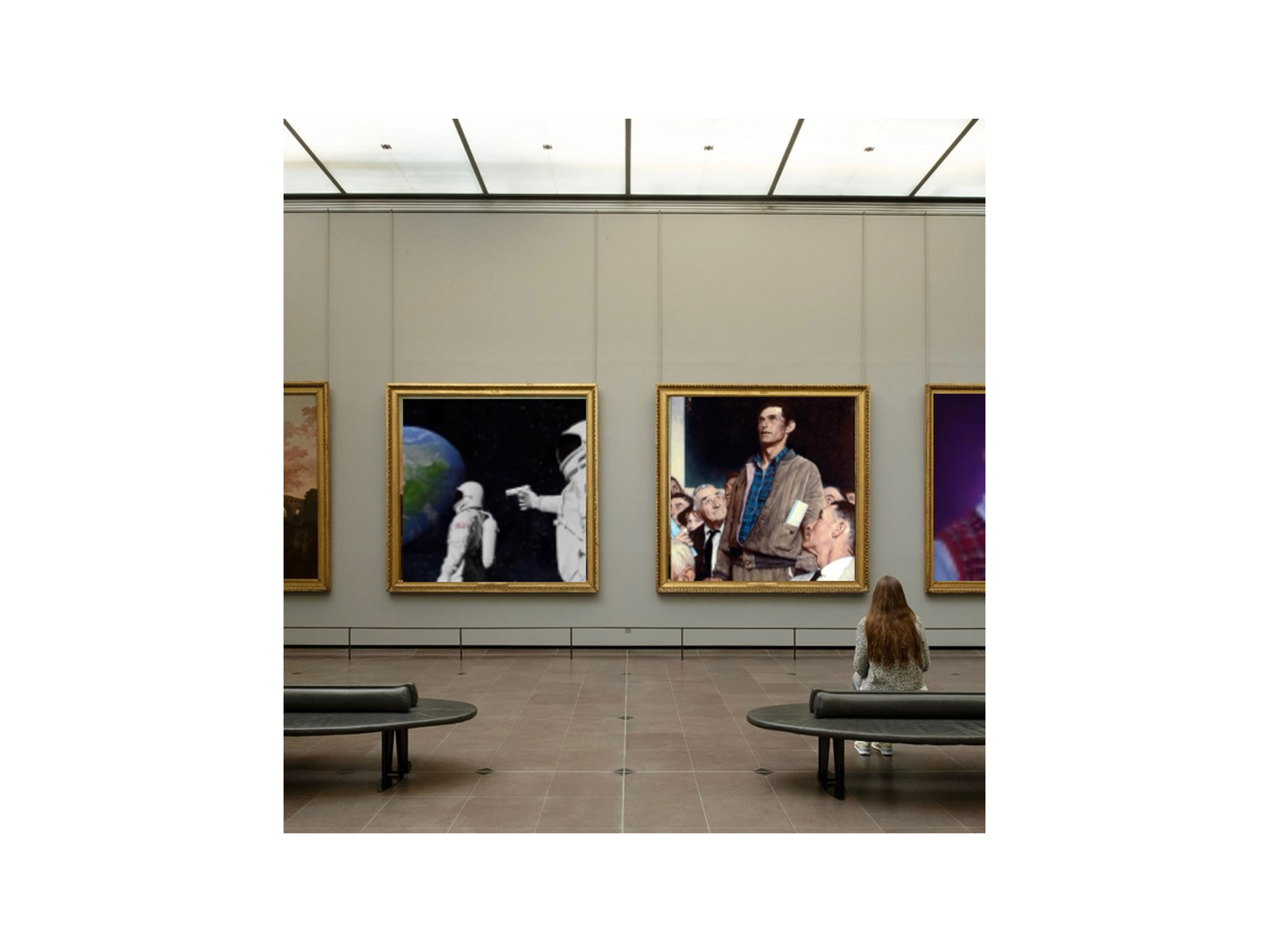 Coughy & Jazz: The Louvre