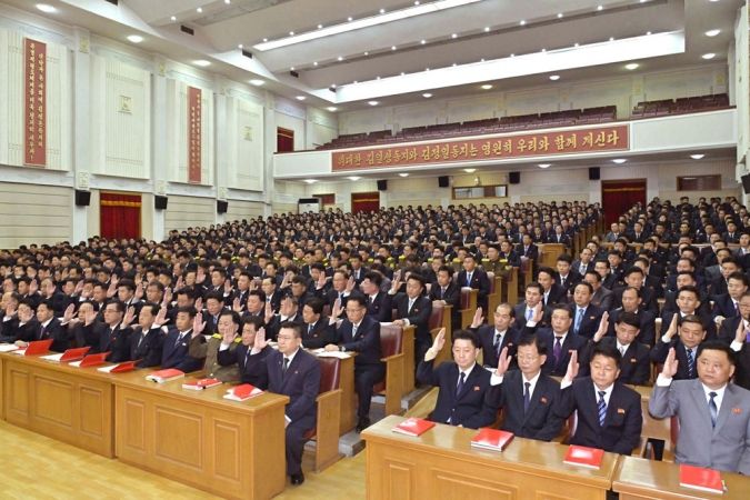 Enlarged Plenary Meetings of Pyongyang Municipal and Provincial Committees of WPK Held - Image 8