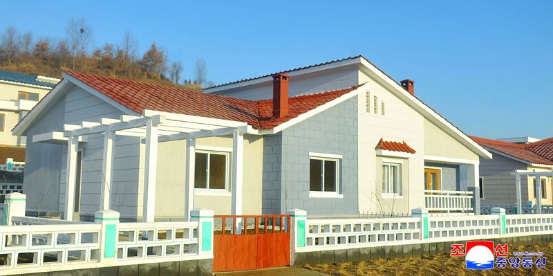 New houses built in Nampho Municipality and Jagang Province - Image 2