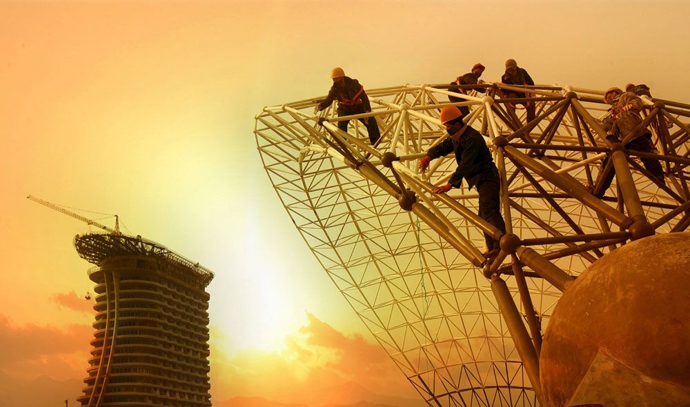 KCNA Report on Completion of Coastal Tourist Resort in Myongsasimni of Kalma Peninsula - Image 8