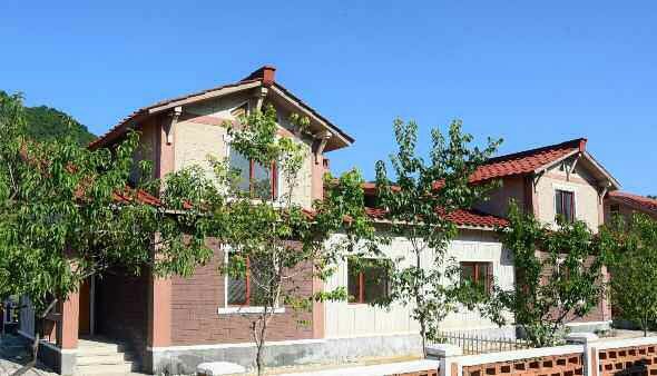 New Houses Built in Changsong County of North Phyongan Province