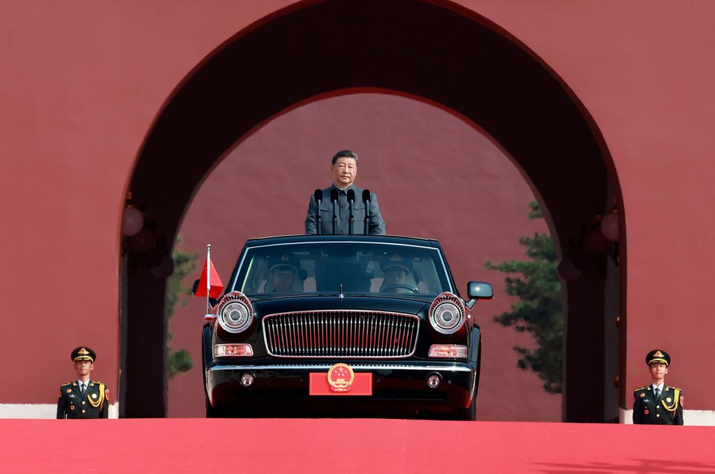 Respected Comrade Kim Jong Un Participates in Commemorations Marking 80th Anniversary of Victory in Chinese People’s War of Resistance against Japanese Aggression and World Anti-Fascist War - Image 19