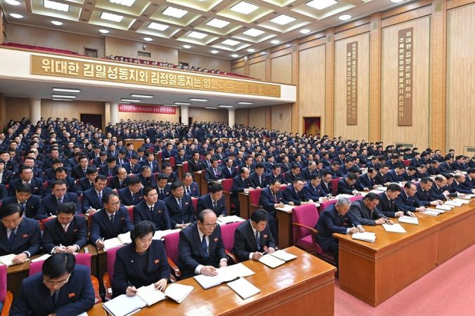 Enlarged Plenary Meetings of Pyongyang Municipal and Provincial Committees of WPK Held - Image 7