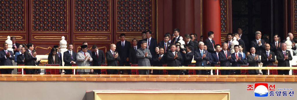 RespectedComrade Kim Jong Un participates in commemorations marking 80th anniversary of victory of Chinese People's War of Resistance against Japanese Aggression and World Anti-Fascist War - Image 11