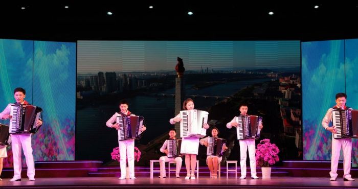 New Year Performance Given by Schoolchildren