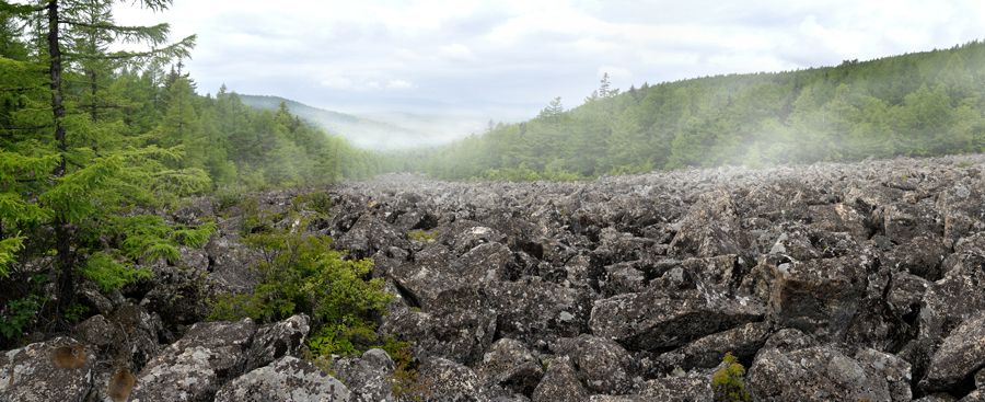 Block Stream of Mt Okryon