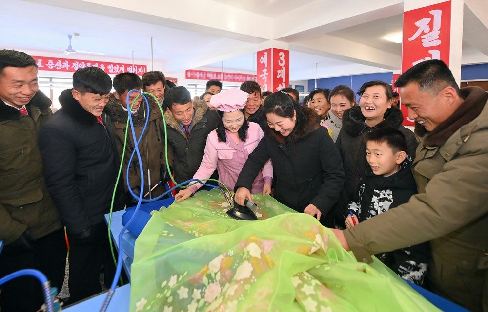 Inauguration Ceremony of Regional-Industry Factories Held in Yomju County - Image 29