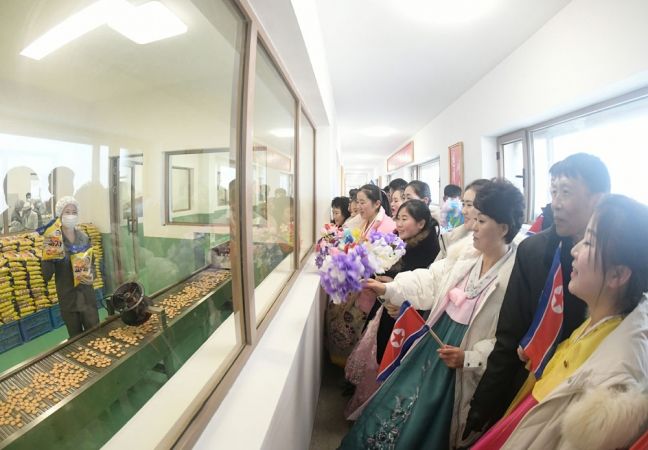 Regional-industry Factories Inaugurated in Kim Hyong Jik County of DPRK with Splendor - Image 18