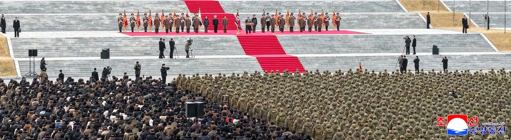 ComradeKim Jong Un’s speech delivered at the ceremony of welcoming return of KPA unit of engineers
