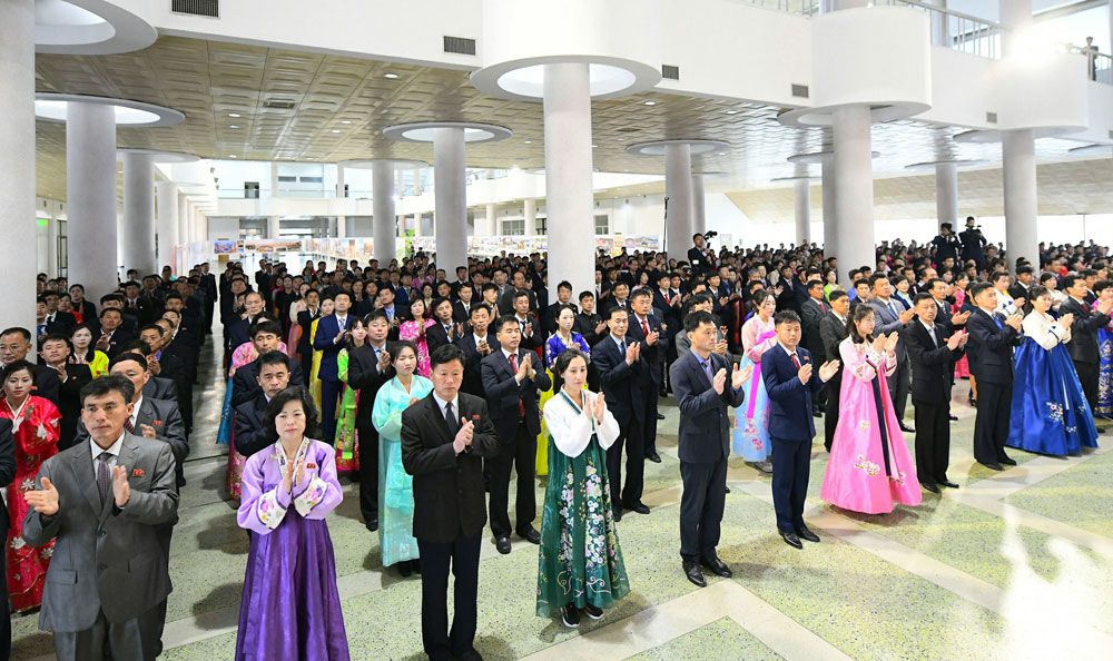 Photo Exhibition Showing Eye-opening Development of Pyongyang Opens